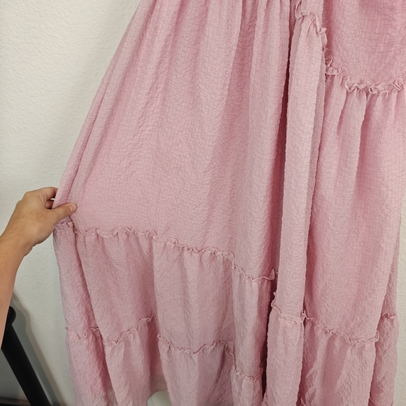 HATCH The Joy Midi Sleeveless Maternity Dress In Lilac Size 2 Women's - Picture 13 of 14